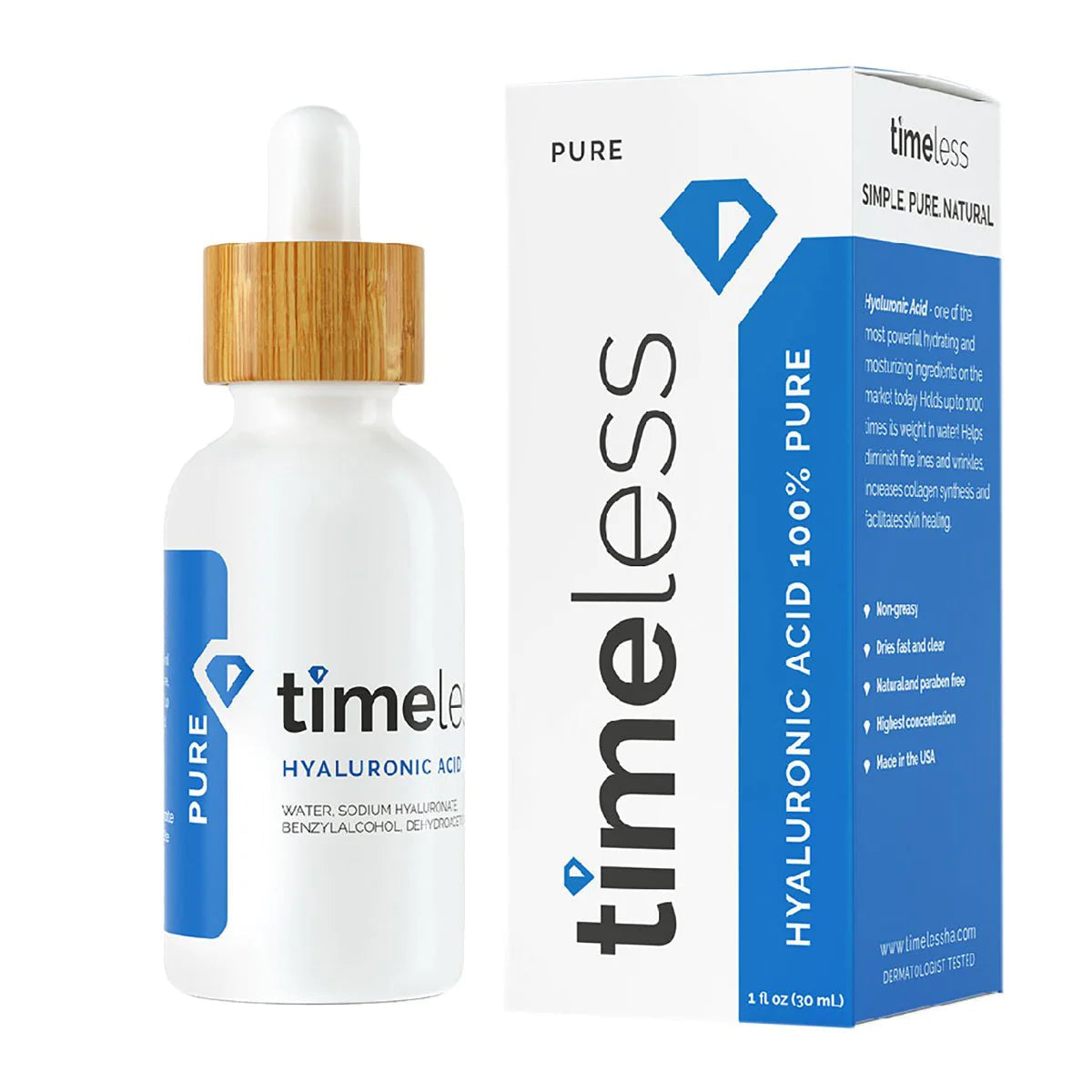 TIMELESS HYALURONIC ACID 100% PURE